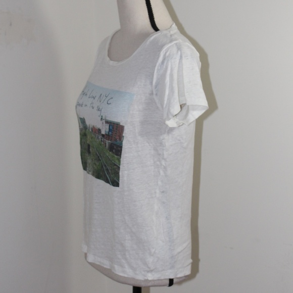 J.Crew High Line, Graphic NYC Park In The Sky  short sleeve tee shirt - Picture 4 of 6